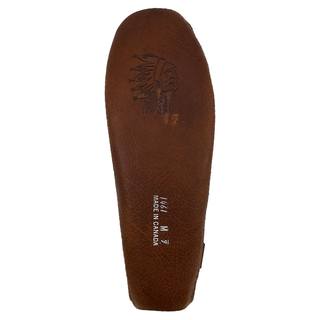 Men's Brown Wide Leather Moccasins