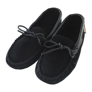 Men's Suede Leather Trim Moccasins (Final Clearance - Size 8, 9 & 12 ONLY)