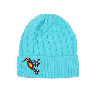 Indigenous Art Embroidered Knitted Hat