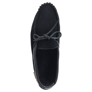 Men's Suede Leather Trim Moccasins (Final Clearance - Size 8, 9 & 12 ONLY)