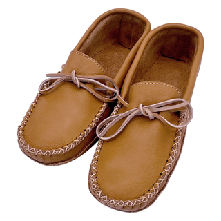 Men's Wide Width Leather Moccasins