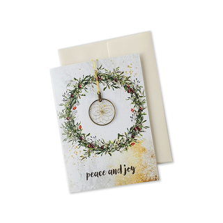 Mini Christmas Greeting Card with Dreamcatcher