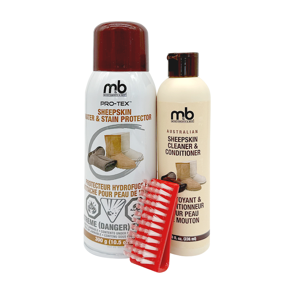 Sheepskin care clearance kit