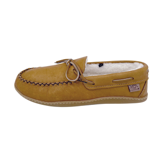 Men's Sheepskin Lined Moccasin Shoes