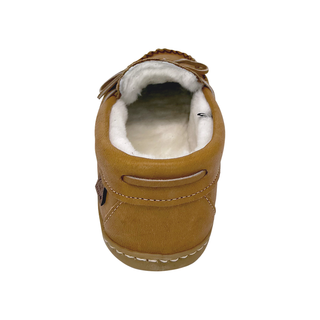 Men's Sheepskin Lined Moccasin Shoes