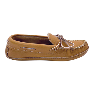 Women's Wide Leather Moccasins