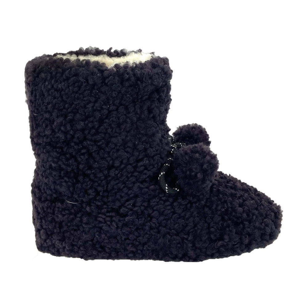 Women's Warm & Cozy 100% Genuine Sheepskin Slip-On Bootie Slippers –  Moccasins Canada